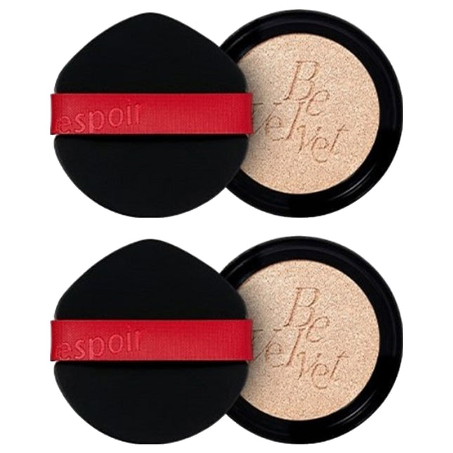 ESPOIR PRO TAILOR BE VELVET COVER NEW CLASS CUSHION FOUNDATION REFILL 13g, Shade 22 PETAL, 2 Count