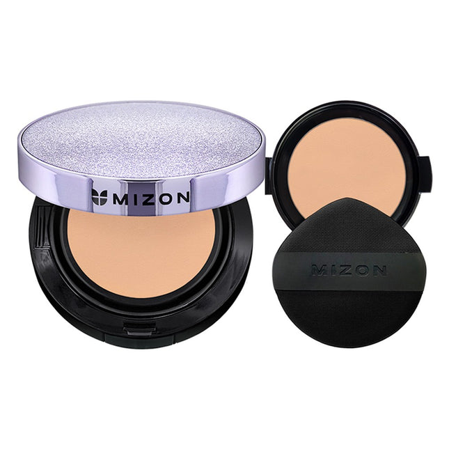 MIZON  Collagen Essence Mesh Cushion 15g + Refill 15g Set, 25 Beige, 1 Count