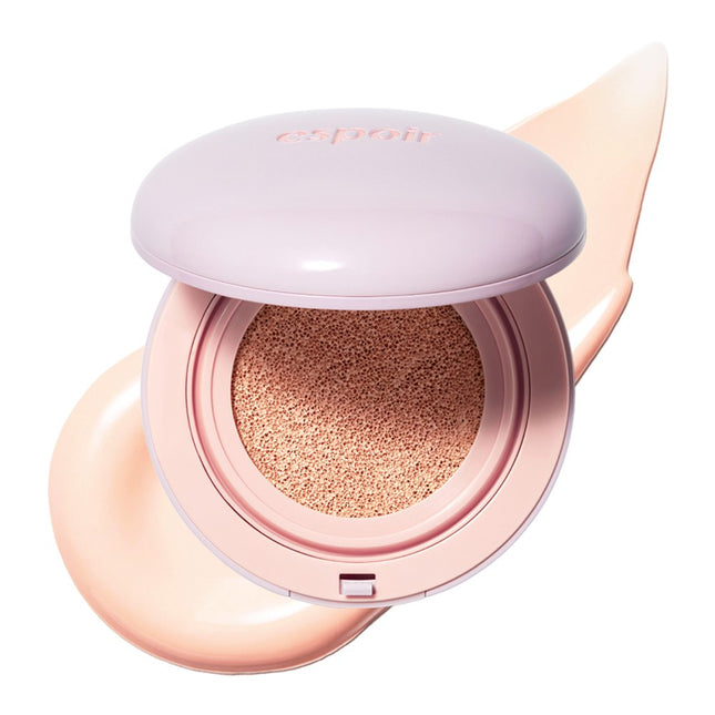 ESPOIR  Dewy Like Gel Tone-Up Cushion 15g, 1 Nudy Peach, 1 Count