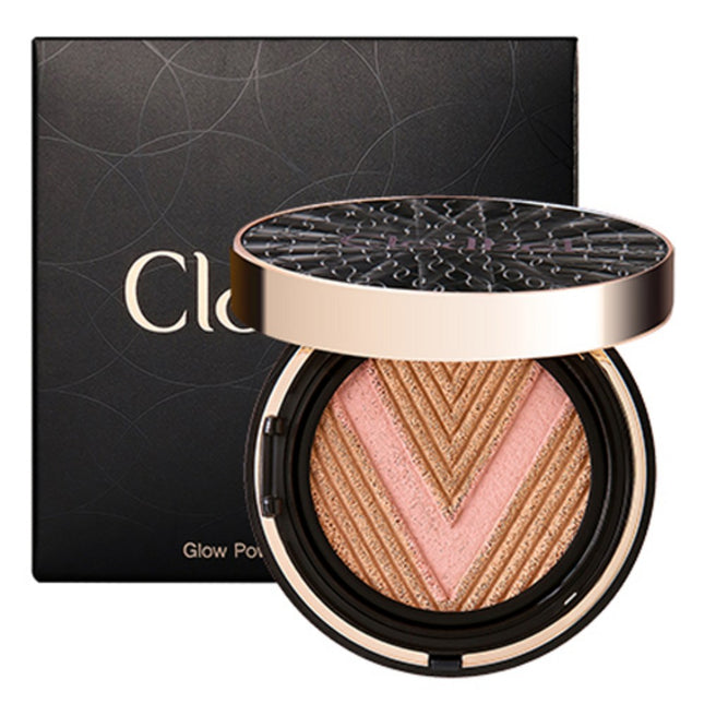 CLEDBEL  Glow Power Lift V Cushion 13g, Shade 23 (Foundation) + Black (Cushion Case), 1 Count