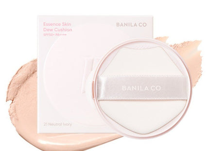 BANILA CO  Essence Skin Duo Cushion Foundation Refill, 19 Soft Cream, 1 count
