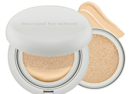 TOO COOL FOR SCHOOL ART CLASS STUDIO DE TEINT FIXING COVER CUSHION FOUNDATION (12g + Refill 12g) - 2W Warm Ivory