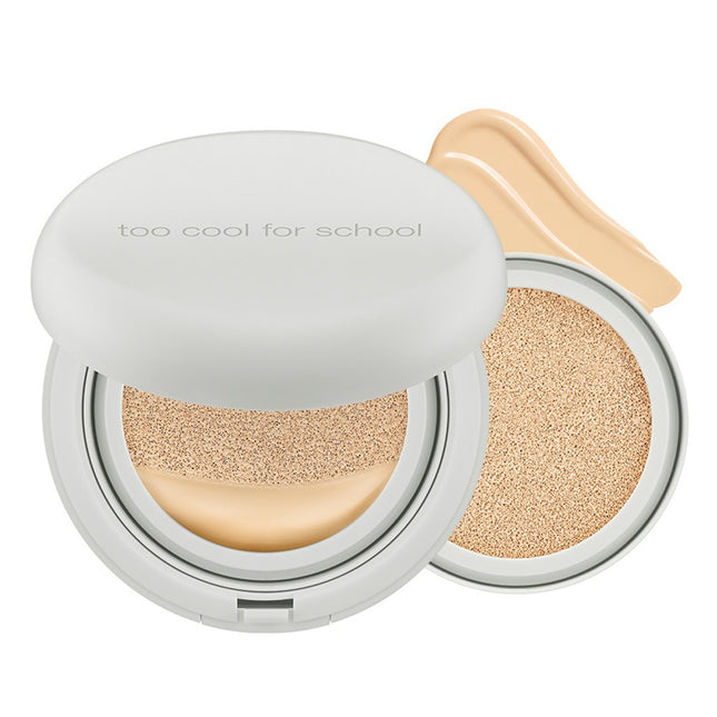 TOO COOL FOR SCHOOL ART CLASS STUDIO DE TEINT FIXING COVER CUSHION FOUNDATION (12g + Refill 12g) - 2W Warm Ivory