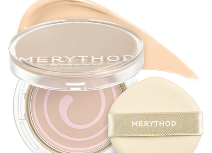 MARY METHOS  REAL COVER MELTING FOUNDATION PACT 11g, Natural Beige, 1 count