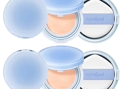 ROM&ND  Bare Water Cushion Foundation 20g + Refill 20g, 02 Pure 21, 1 Count