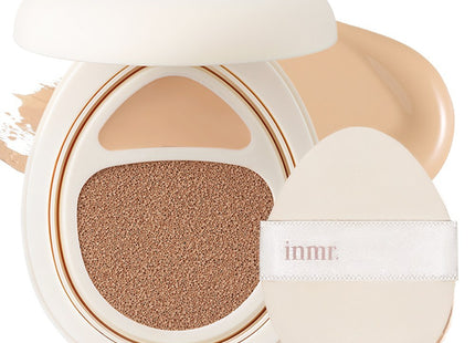 INMU FORES Dual Fit Concealer & Foundation 2in1 Egg Cushion (Covers Melasma, Blemishes, Freckles, Pores)
