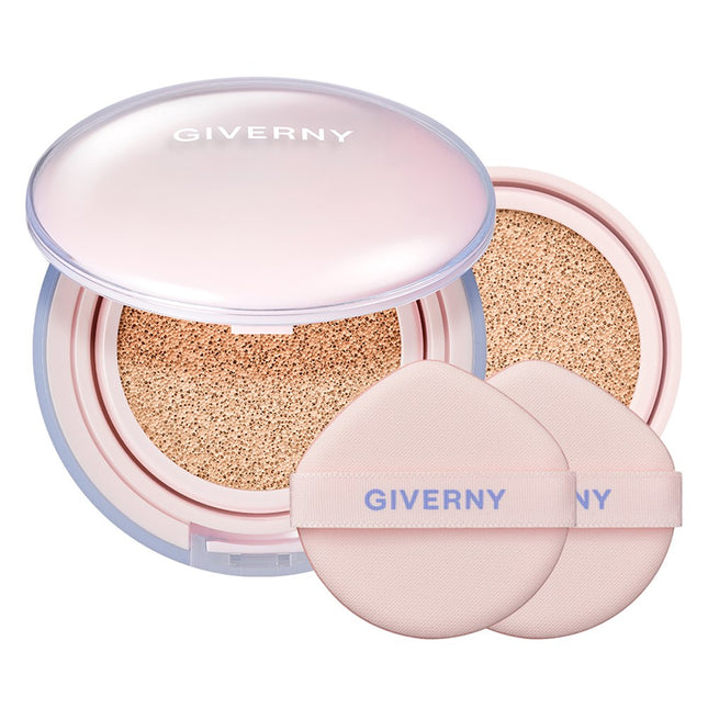 GIVERNY  DEWY GLOSSY CUSHION FOUNDATION SET 13g 23N MEDIUM BEIGE 1PC