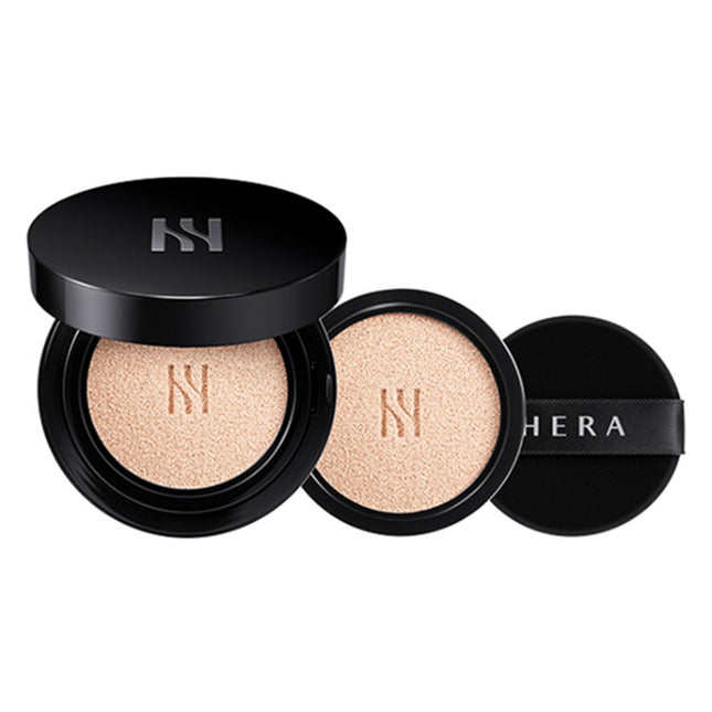 HERA  Black Cushion Foundation Duo Set SPF34/PA++ 15g + Refill 15g, 13N1