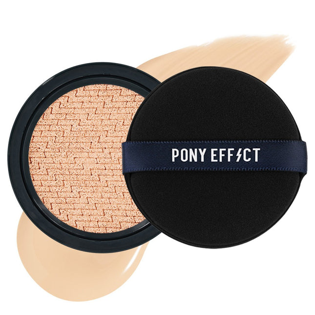 PONY EFFECT Pony Effect Coverstay Cushion Foundation EX Refill 15g Cool 21 Rosy Ivory 1pc