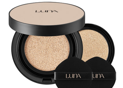 LUNA  Longlasting Conceal Fixing Cushion 13.5g + Refill, Shade 21 Warm Beige, 1 Set