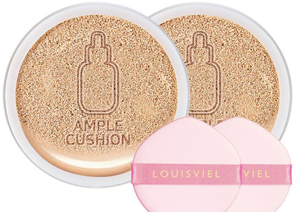 LOUIS VIEL  Peach Peach Air Cushion Refill 15g, 21 Light Beige, 2 Count