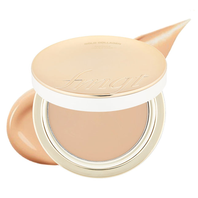 THE FACE SHOP  fmgt B Gold Collagen Cover Cake Pact 15g Natural Beige 1 ct