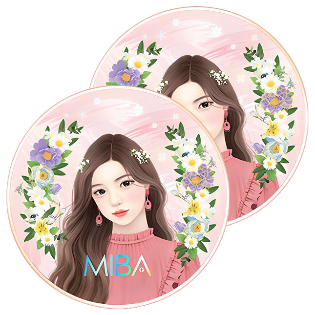 MIBA  King Cushion Season 2 25g, 23 Calm Beige, 2 Pack