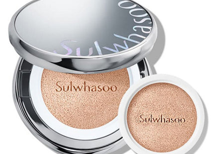 SULWHASOO  Perfecting Airy Cushion Foundation 15g + Refill 15g Set, 21N1 Beige, 1 Count