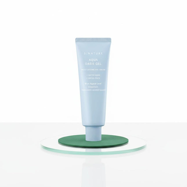 SNATURE Aqua Oasis Hydrating Gel Cream 90ml + Calming Pad 2ea