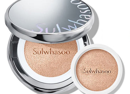 SULWHASOO  Perfecting Cushion Airy 15g + Refill 15g Set, 23N1 Sand, 1 Count