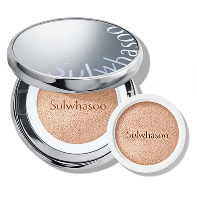 SULWHASOO  Perfecting Cushion Airy 15g + Refill 15g Set, 23N1 Sand, 1 Count