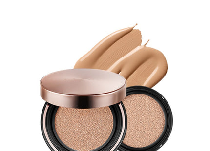 TONYMOLY  Get Your Glow Serum Cushion 15g, 1 Count, Shade 02 Natural Light