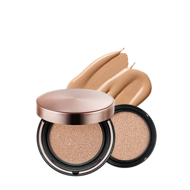 TONYMOLY  Get Your Glow Serum Cushion 15g, 1 Count, Shade 02 Natural Light