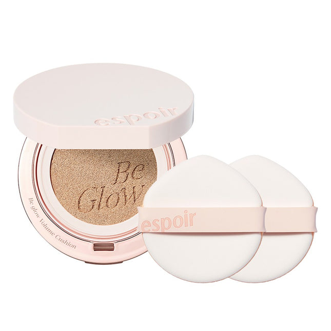 ESPOIR  BE GLOW VOLUME CUSHION 13g + PUFF 2p SET, 23 BEIGE, 1ea