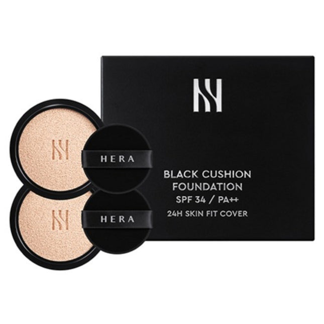 HERA  BLACK CUSHION FOUNDATION REFILL DUO 15g 2p