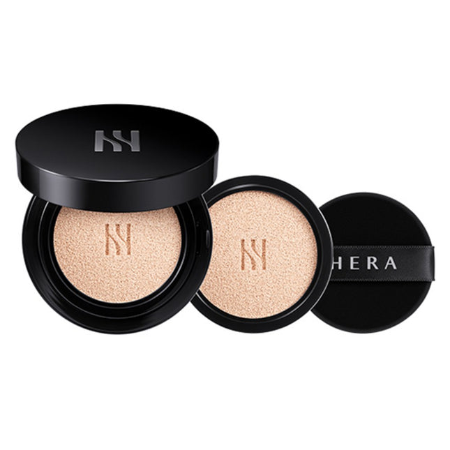 HERA  Black Cushion Foundation Duo SPF34/PA++ 15g + Refill 15g Set, 21C1, 1 pc