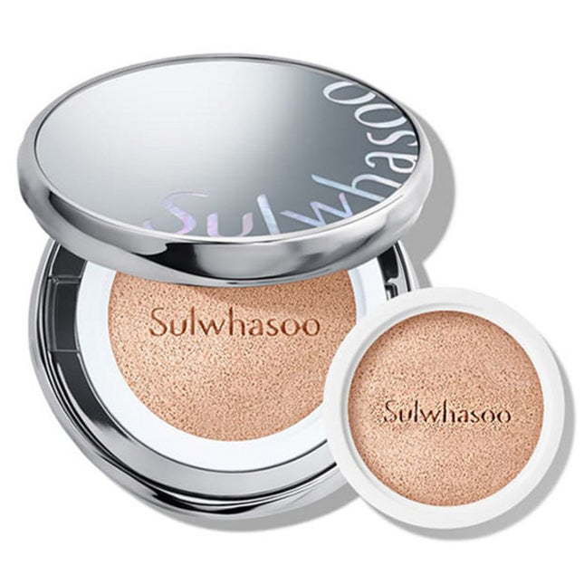 SULWHASOO  Perfecting Cushion Airy 15g + Refill 15g Set, 17N1 Vanilla