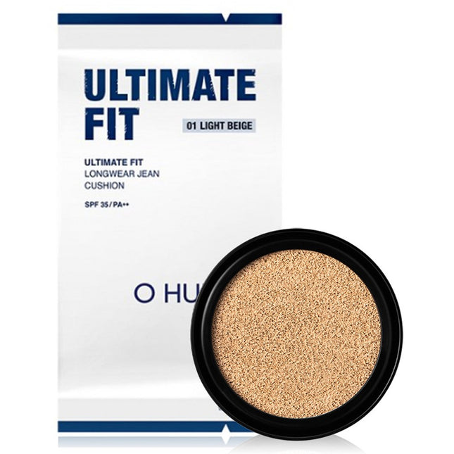 OHUI  Ultimate Fit Longwear Cushion Foundation Refill 15g, 01 Light Beige, 1 count