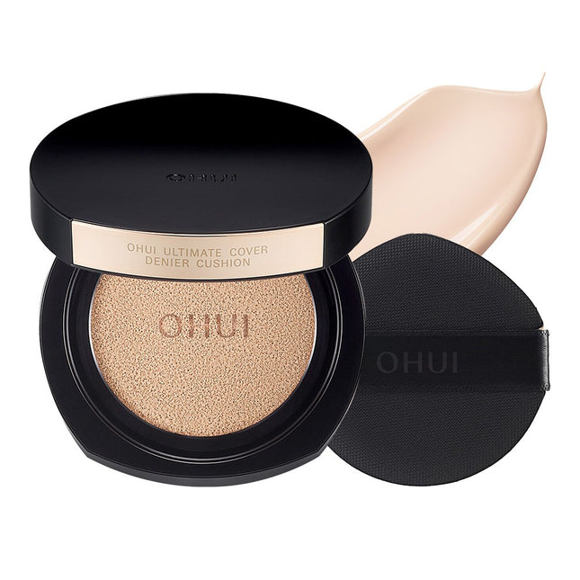 OHUI  Ultimate Cover DÉNIER Cushion 13g SPF50+ PA+++, 70D Shade 21, 1 Count