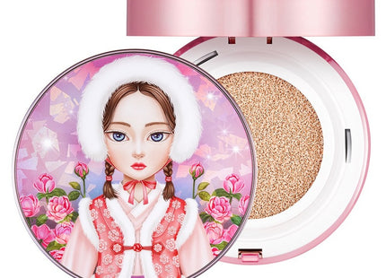 BEAUTY PEOPLE Royal Jelly Milk Cushion Foundation 18g, 23 Honey Sand, 1 Count