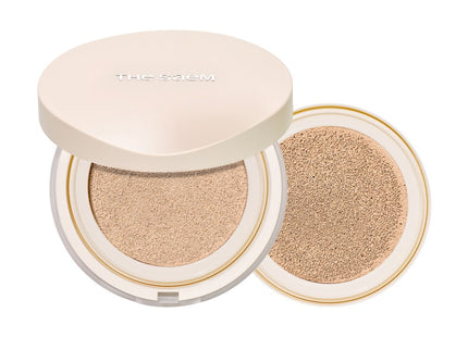 THE SAEM  Cover Perfection Concealer Cushion Renew 12g + Refill 12g Set, 2.0 Rich Beige, 1 Count