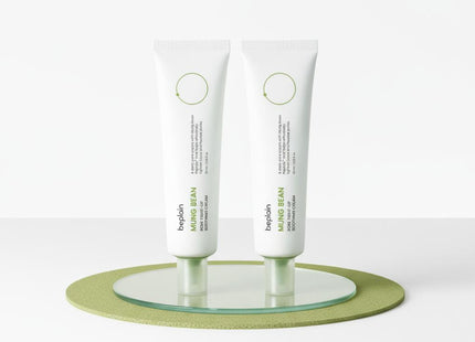 BPLEIN Mung Bean Pore Tightening Soothing Cream 60ml 1+1 Special Set