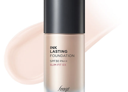 THE FACE SHOP  Ink Lasting Foundation Slim Fit 30ml V103 Bright Cream Beige 1 pack