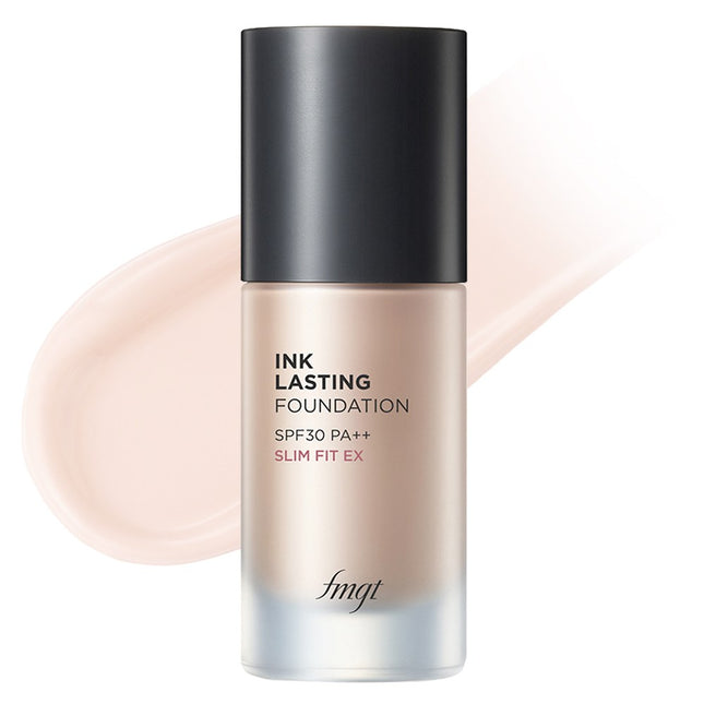 THE FACE SHOP  Ink Lasting Foundation Slim Fit 30ml V103 Bright Cream Beige 1 pack