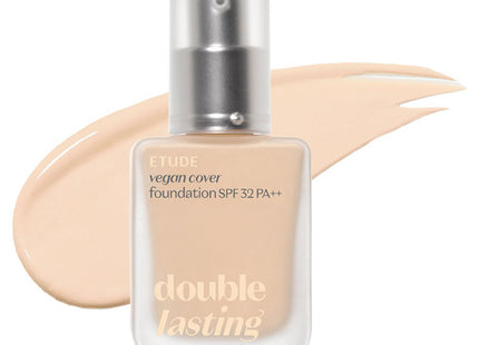 ETUDE  Double Lasting Vegan Cover Foundation 30g 19N1 Light Beige
