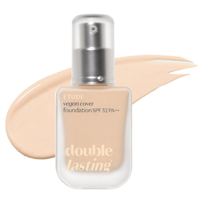 ETUDE  Double Lasting Vegan Cover Foundation 30g 19N1 Light Beige