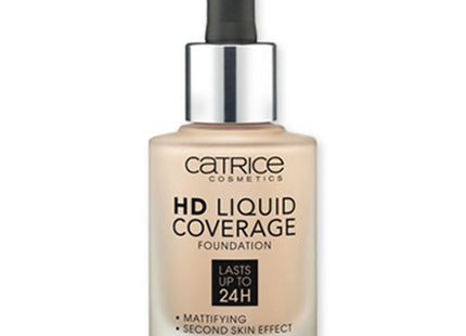 CATRICE  HD Liquid Coverage Foundation 30ml, 030 Sand Beige, 1 Piece