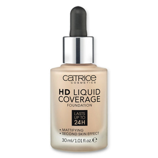 CATRICE  HD Liquid Coverage Foundation 30ml, 030 Sand Beige, 1 Piece