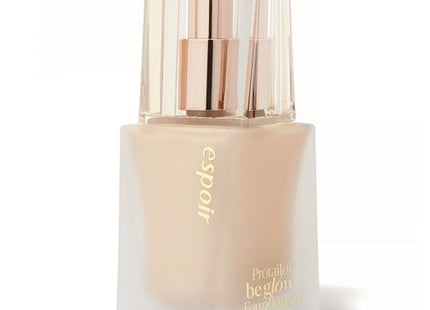 ESPOIR espoir Pro Tailor Be Glow Foundation Newclass SPF27 PA++ 30g, Petal, 1 Count