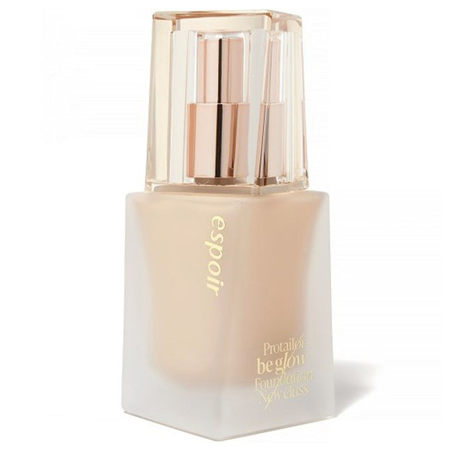ESPOIR espoir Pro Tailor Be Glow Foundation Newclass SPF27 PA++ 30g, Petal, 1 Count