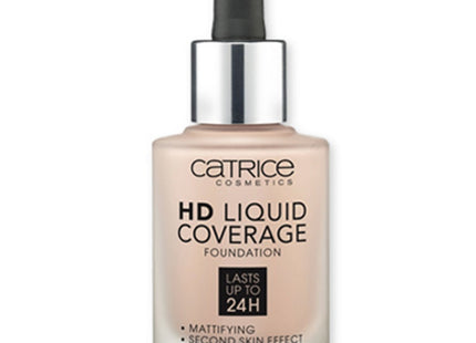 CATRICE  HD Liquid Coverage Foundation 30ml, 1pc, Rose Beige