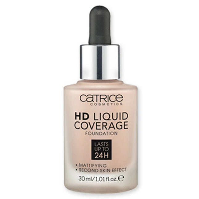 CATRICE  HD Liquid Coverage Foundation 30ml, 1pc, Rose Beige