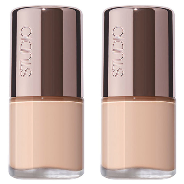 THE SAEM  Studio Brightening Foundation 10ml, Cool Beige 21, 2EA