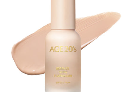 AGE 20'S  Essence Glow Foundation 30ml, Shade 21, 1 Count