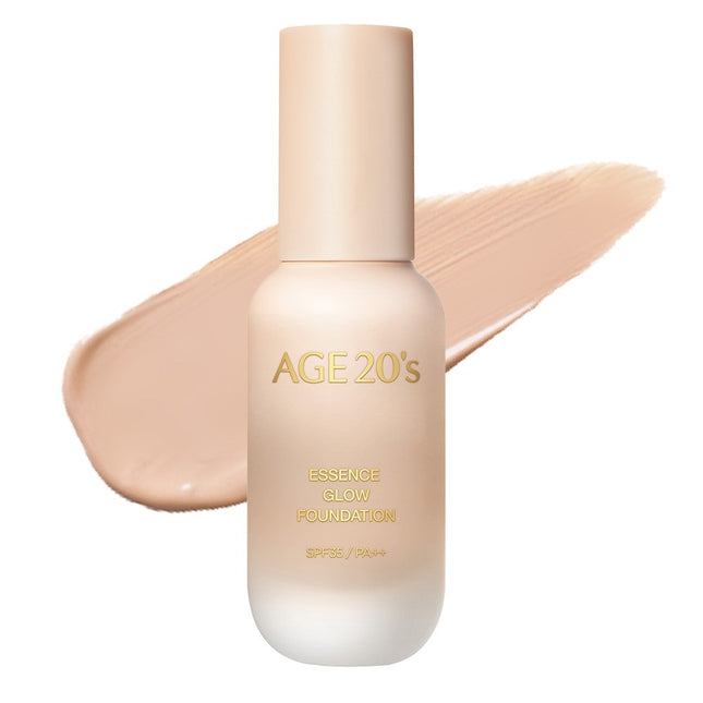 AGE 20'S  Essence Glow Foundation 30ml, Shade 21, 1 Count