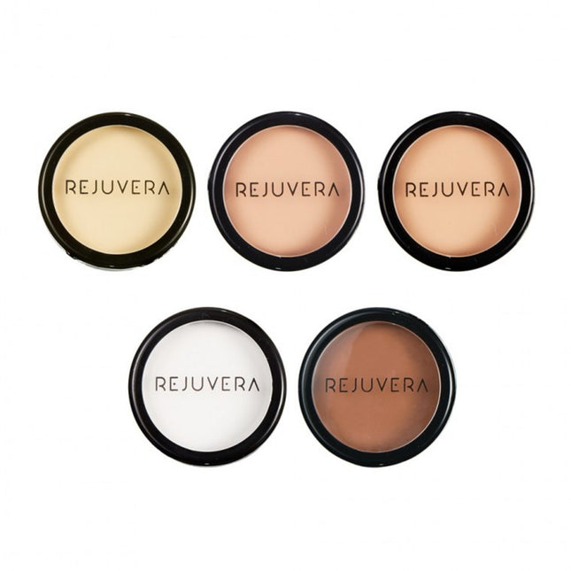 REJUVERA  Camouflage Cream Cover Balm Cushion Foundation 14g, No. 5 Cocoa Beige, 1 Count