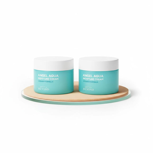 BEYOND Angel Aqua Moisture Soothing Cream Double Set Vegan