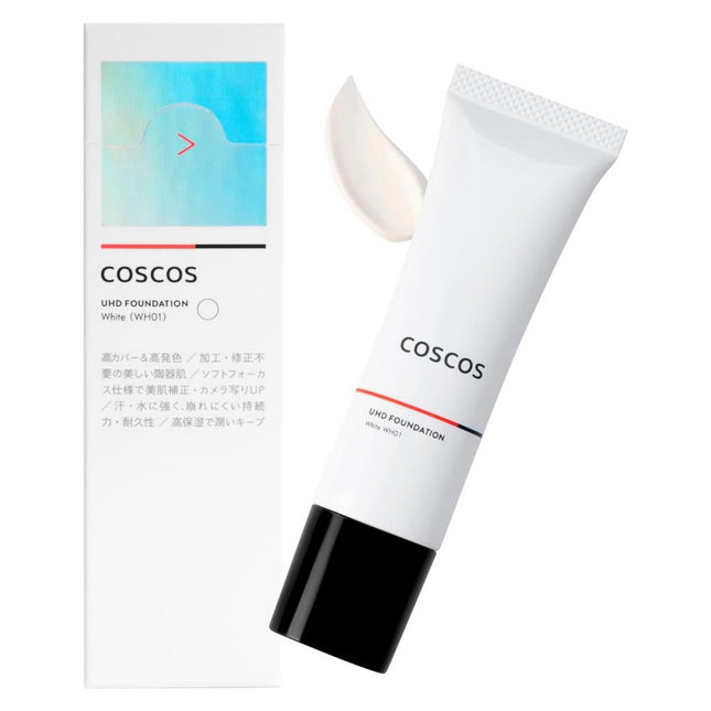 COSCOS  UHD Foundation WH01 30g 1 pc