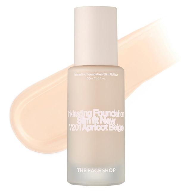 THE FACE SHOP  Ink Lasting Foundation Slim Fit New 35ml V201 1ea