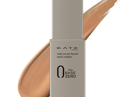 KATE  Real Cover Semi Matte Liquid Foundation 30ml, 04 Healthy Tan, 1 Count